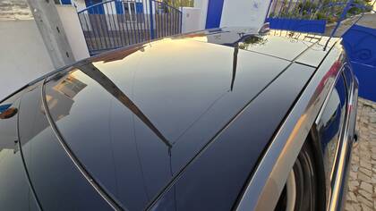 Panoramic glass roof
